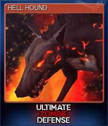 Series 1 - Card 2 of 8 - HELL HOUND