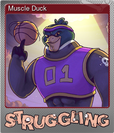 Series 1 - Card 4 of 6 - Muscle Duck