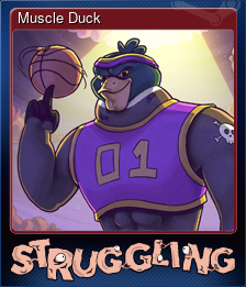 Series 1 - Card 4 of 6 - Muscle Duck
