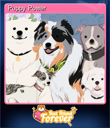 Series 1 - Card 5 of 5 - Puppy Power