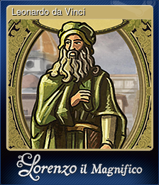 Series 1 - Card 5 of 10 - Leonardo da Vinci