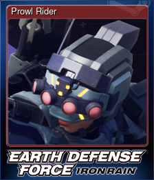 Series 1 - Card 4 of 6 - Prowl Rider