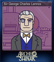 Series 1 - Card 2 of 6 - Sir George Charles Lennox