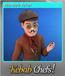 Series 1 - Card 4 of 8 - Monsieur Anton
