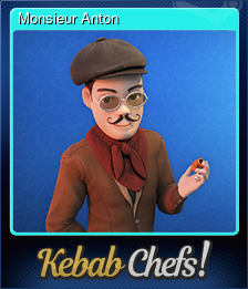 Series 1 - Card 4 of 8 - Monsieur Anton