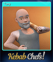 Series 1 - Card 2 of 8 - Tony