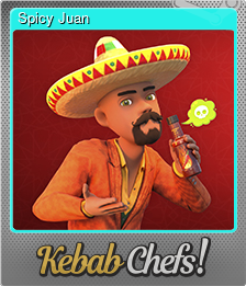 Series 1 - Card 1 of 8 - Spicy Juan