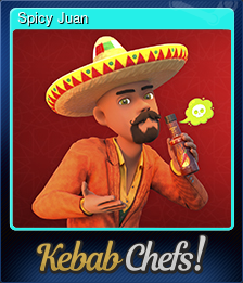 Series 1 - Card 1 of 8 - Spicy Juan