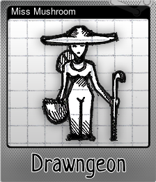 Series 1 - Card 2 of 5 - Miss Mushroom