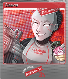 Series 1 - Card 2 of 8 - Cleaver