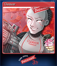 Series 1 - Card 2 of 8 - Cleaver