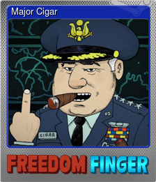 Series 1 - Card 1 of 5 - Major Cigar