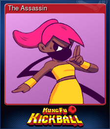 Series 1 - Card 1 of 8 - The Assassin