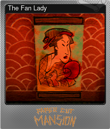Series 1 - Card 2 of 5 - The Fan Lady