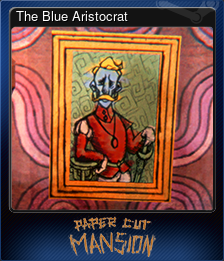 Series 1 - Card 4 of 5 - The Blue Aristocrat