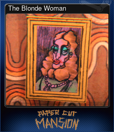 Series 1 - Card 3 of 5 - The Blonde Woman