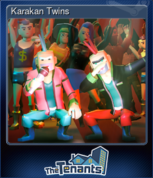 Series 1 - Card 2 of 5 - Karakan Twins