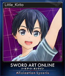 Series 1 - Card 9 of 12 - Little_Kirito