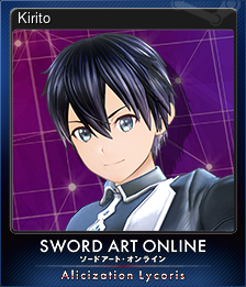 Series 1 - Card 1 of 12 - Kirito