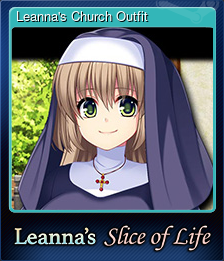 Series 1 - Card 5 of 5 - Leanna's Church Outfit