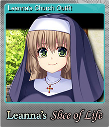 Series 1 - Card 5 of 5 - Leanna's Church Outfit