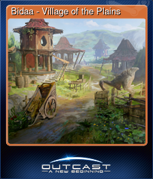 Series 1 - Card 1 of 8 - Bidaa - Village of the Plains