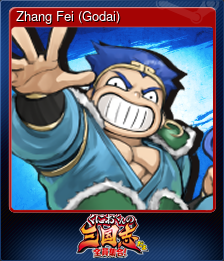 Series 1 - Card 3 of 10 - Zhang Fei (Godai)