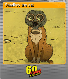 Series 1 - Card 5 of 5 - Sharikov the cat