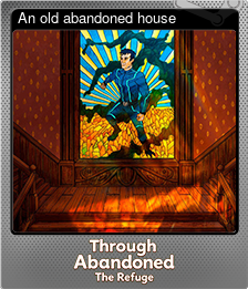 Series 1 - Card 2 of 6 - An old abandoned house