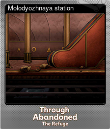 Series 1 - Card 3 of 6 - Molodyozhnaya station