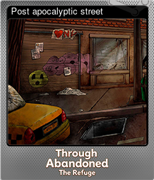 Series 1 - Card 4 of 6 - Post apocalyptic street