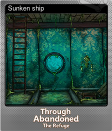Series 1 - Card 5 of 6 - Sunken ship