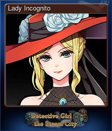 Series 1 - Card 3 of 5 - Lady Incognito