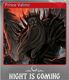 Series 1 - Card 1 of 10 - Prince Velimir