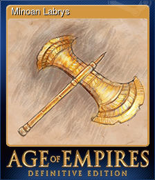 Series 1 - Card 1 of 9 - Minoan Labrys