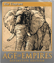 Series 1 - Card 5 of 9 - War Elephant