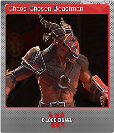 Series 1 - Card 1 of 6 - Chaos Chosen Beastman