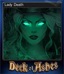 Series 1 - Card 1 of 15 - Lady Death