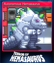 Series 1 - Card 4 of 5 - Autonomous Hemasaurus