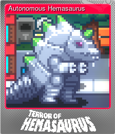 Series 1 - Card 4 of 5 - Autonomous Hemasaurus