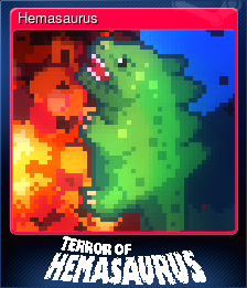 Series 1 - Card 1 of 5 - Hemasaurus