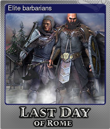 Series 1 - Card 5 of 5 - Elite barbarians