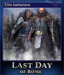 Series 1 - Card 5 of 5 - Elite barbarians