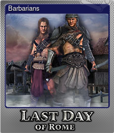 Series 1 - Card 3 of 5 - Barbarians