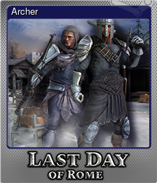 Series 1 - Card 4 of 5 - Archer