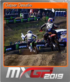 Series 1 - Card 6 of 10 - Gajser Desalle