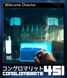 Series 1 - Card 5 of 5 - Welcome Director