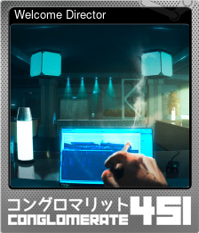 Series 1 - Card 5 of 5 - Welcome Director