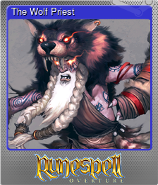 Series 1 - Card 7 of 8 - The Wolf Priest