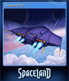 Series 1 - Card 4 of 5 - Spaceship